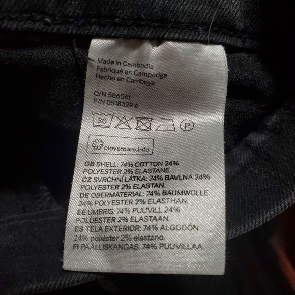 H&M Black Jeggings Size 6 - Picture 4 of 6